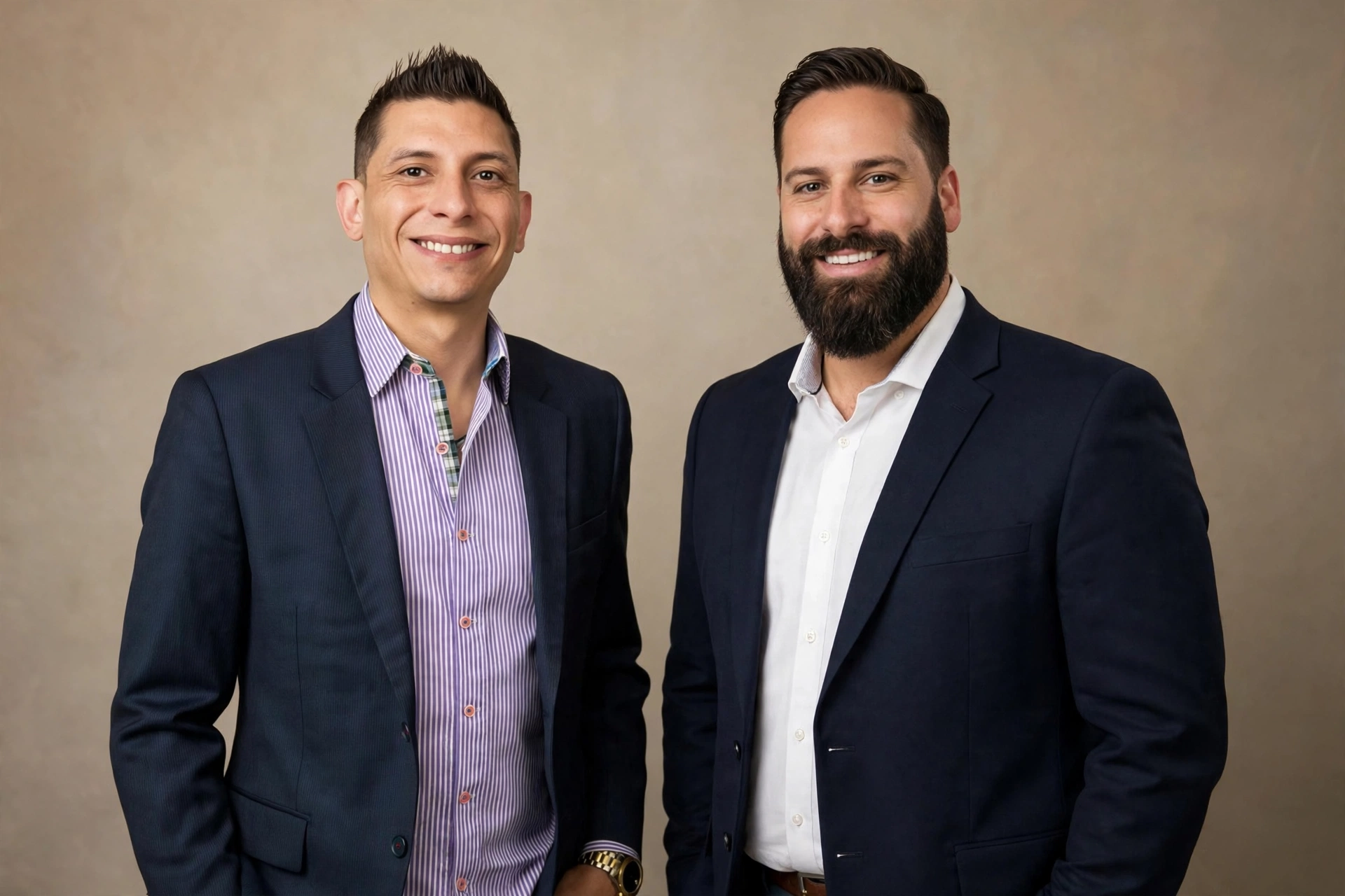 Cofundadores de Wise Revival, Alberto Molina y Kyle Sowell